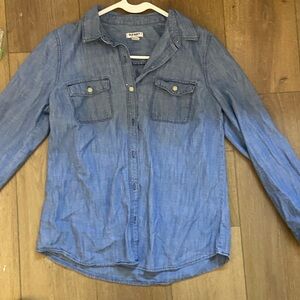 Old Navy Brown and Cream Plaid Blazer